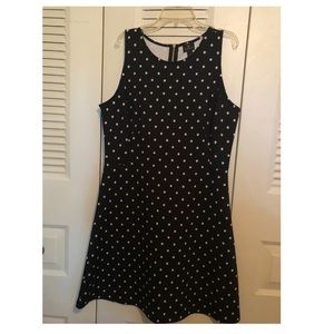 Black and white dress